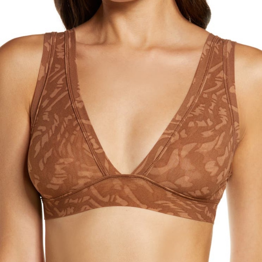 SKIMS Summer Mesh Plunge Bralette